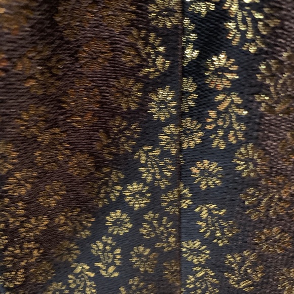 J Crew Gold Floral Jacquard Dress - Picture 5 of 5